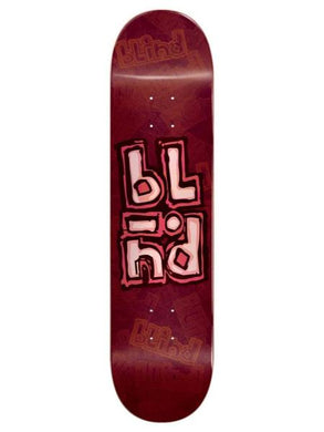 Blind Deck OG Stacked Stamp 8.0 Red