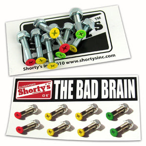 Shorty's hardware 1" phillips Bad Brains