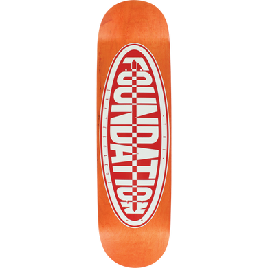 Foundation Deck 8.25 Oval Orange
