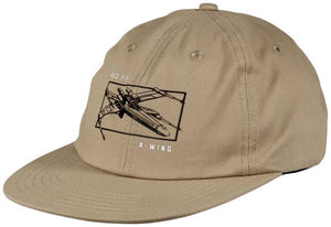 DC Hat Star Wars X-Wing Adjustable Tan