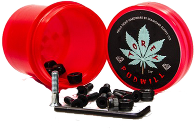 Diamond Hardware Grinder Red Pudwill 7/8