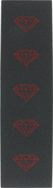 Diamond Grip Brilliant Black Red