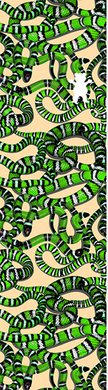 Grizzly Grip Snake Eyes Nat/Green
