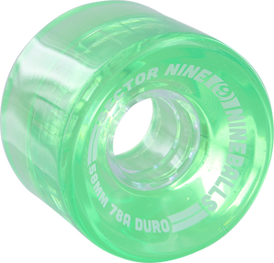 Sector 9 wheel 58mm 78a Clear Green
