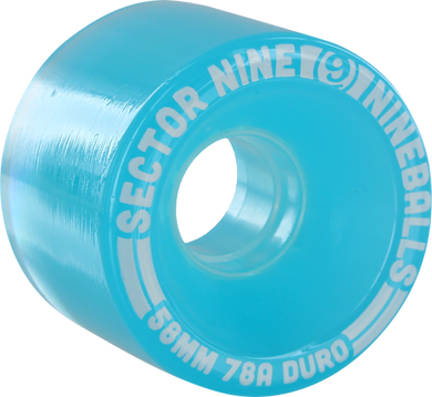 Sector 9 wheel 58mm 78a Clear Aqua