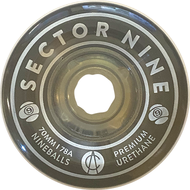 Sector 9 wheel 70mm 78a Smoke