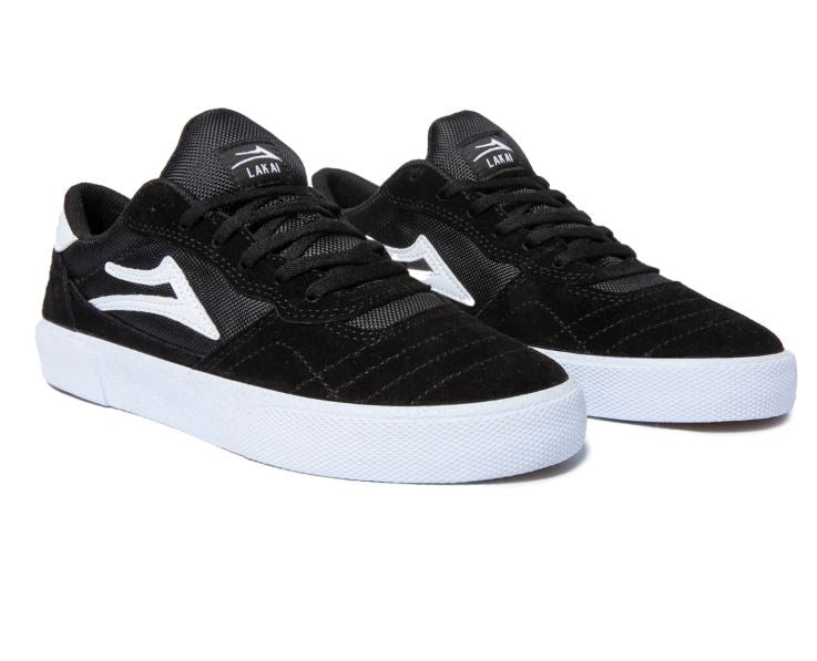 Lakai Cambridge Black White Suede