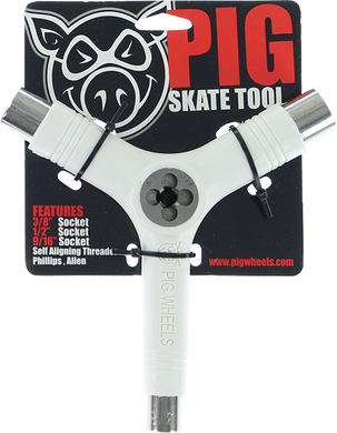 Pig Skate Tool White