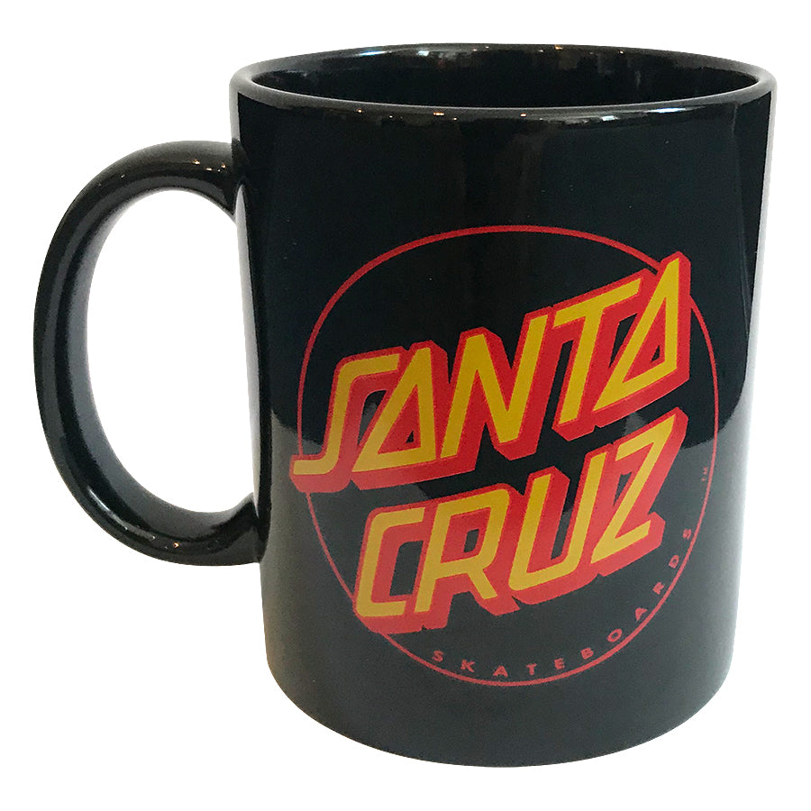 Santa Cruz Mug Classic Dot Black