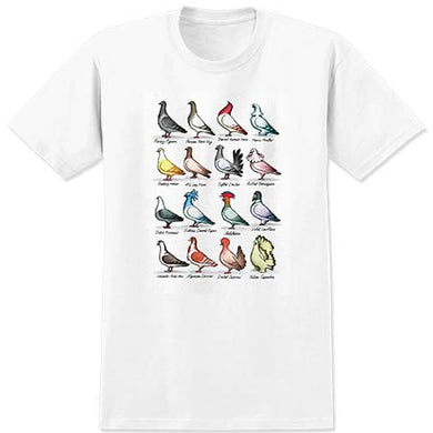 Anti Hero Tee Show Pigeons White