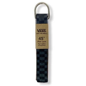 Vans Shoe Laces 45" Checkered Black/Charcoal