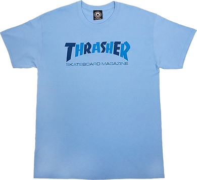 Thrasher Tee Checker Carolina Blue