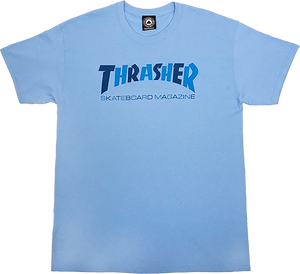 Thrasher Tee Checker Carolina Blue