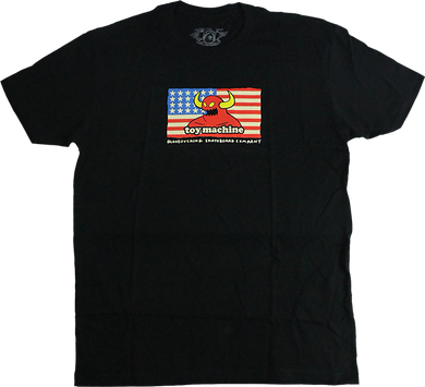 Toy Machine T-Shirt American BSC Black