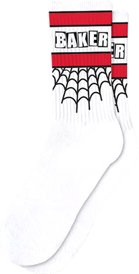 Baker Socks Webs White