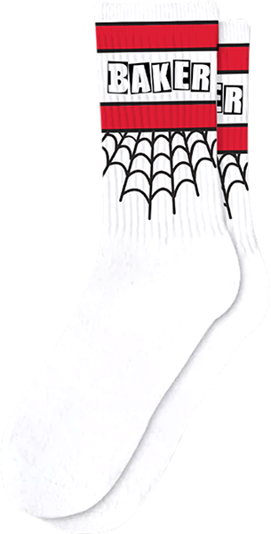 Baker Socks Webs White