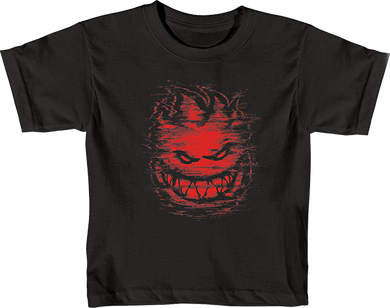 Spitfire Toddler Tee Bighead DigiDistort Black/Red