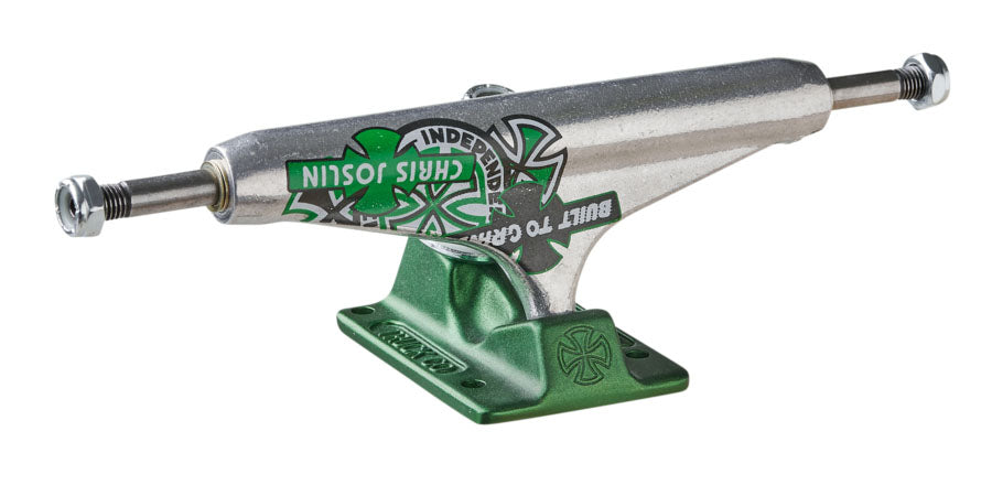 Independent Trucks 139 Stage 11 Forged Hollow Chris Joslin Silver Green Standard