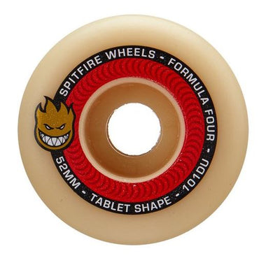 Spitfire Wheels 52mm Formula4 Tablet Natural/Red 101a