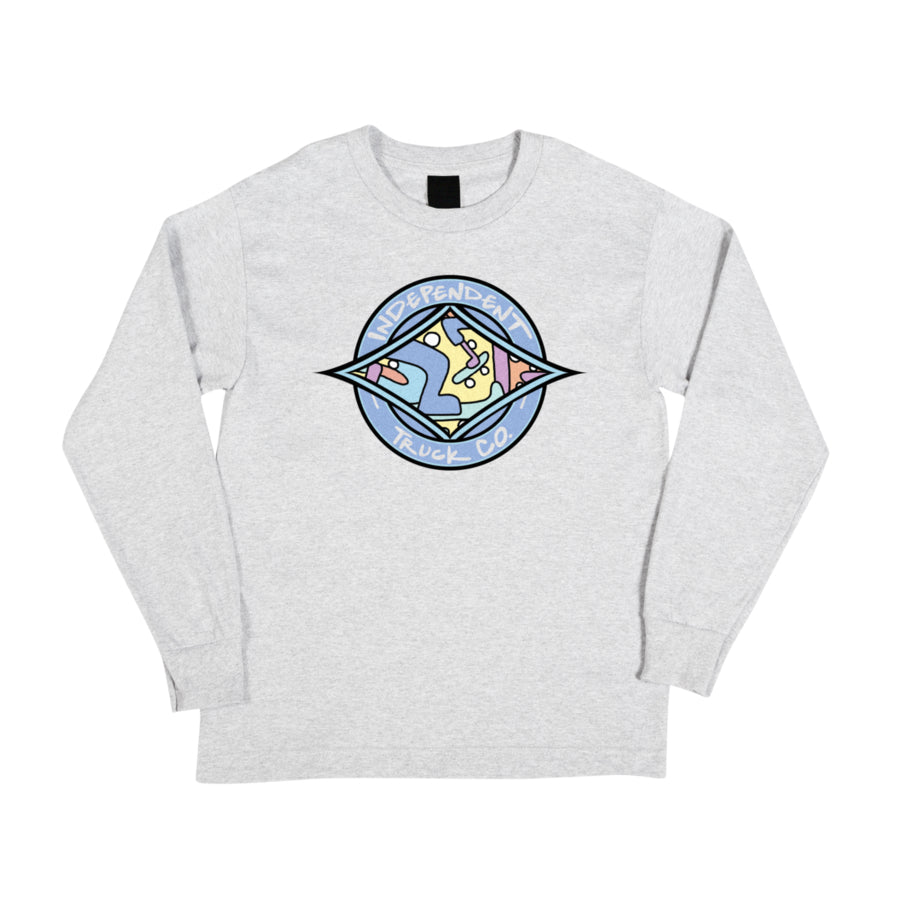 Independent Youth (LS) Tee Essence Athletic Heather Medium