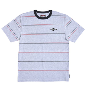 Independent Tee OGBC Patch Grey Stripe