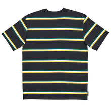 Load image into Gallery viewer, Santa Cruz Tee Shirt Solid Stripe Black yellow Green