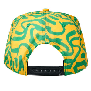Slime Balls Hat Snapback After Dark Green/Yellow