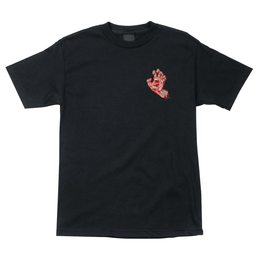 Santa Cruz Tee Decoder Hand Black