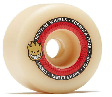 Spitfire Wheels 54mm Tablet Natural/Red 101a Formula4