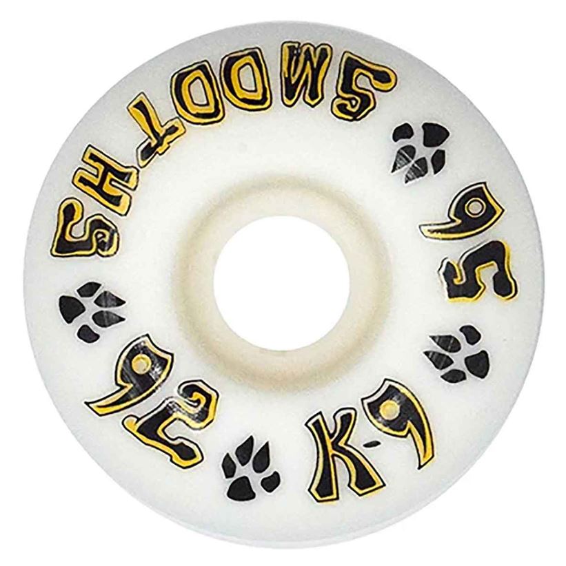 Dogtown Wheels 56mm - 92a White K-9s Smooth