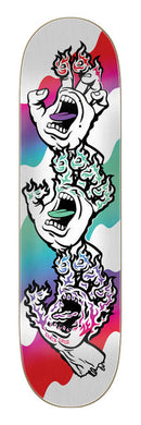 Santa Cruz Deck 8.25 Flame Hand Sequence VX Everslick