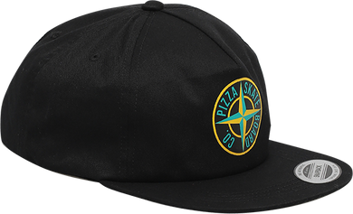 Pizza Hat Stone Black