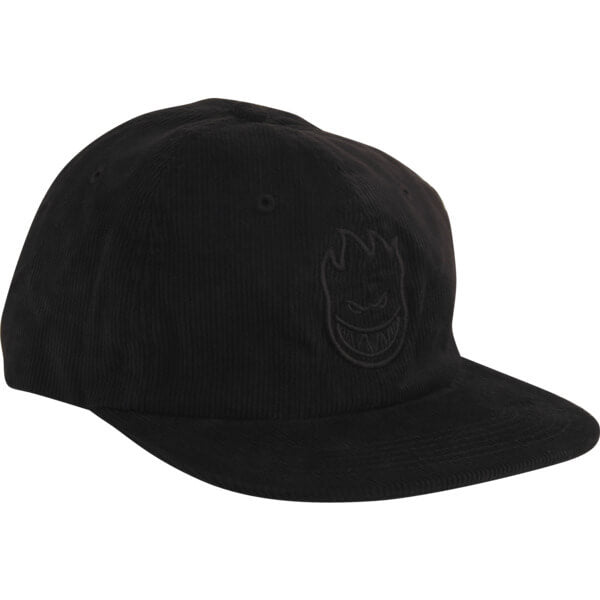 Spitfire Hat Bighead Snapback Black Black