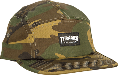 Thrasher Hat Mag Logo 5 Panel Camo