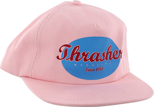 Thrasher Hat Oval Pink