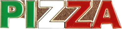 Pizza Pin Tri Color