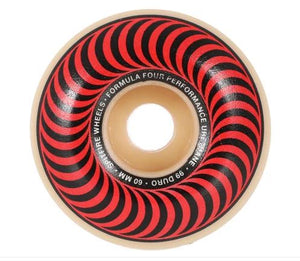 Spitfire Wheels 60mm 99a Classic Red Swirl Formula Four