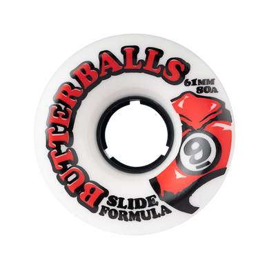 Sector 9 wheel Butterballs 61mm 78a W/R/B