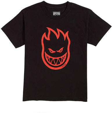 Spitfire Youth Tee Bighead Black/Red
