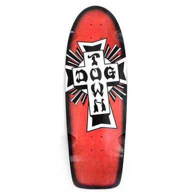 Dogtown Deck 10.0 Dogtown Cross 70's Red Black Silver