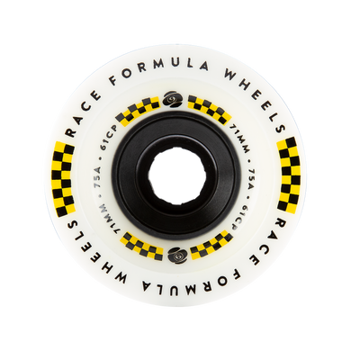 Sector 9 wheel 71mm 75a Race Formula White