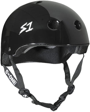 S-One Helmet Mini Lifer Black Gloss