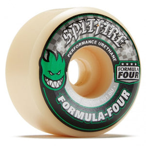 Spitfire Wheels 56mm 101a Conical Formula Four Green