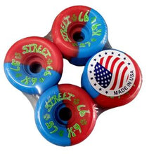 Load image into Gallery viewer, Dogtown Wheels 57mm 97a Red/Blue