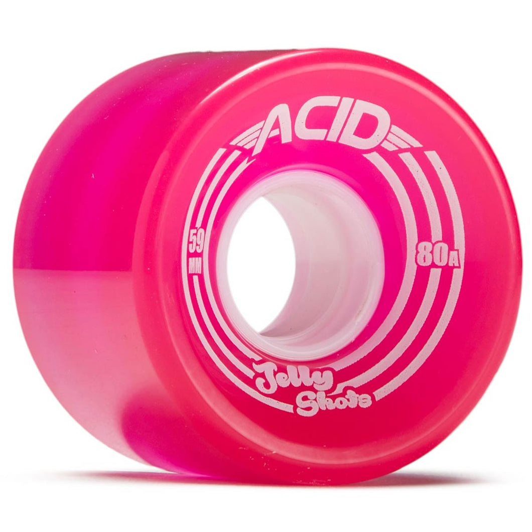 Acid Wheel Jelly Shots 59mm 80a Fuchsia
