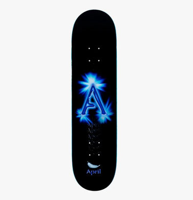 April Deck Logo Black Blue 8.5
