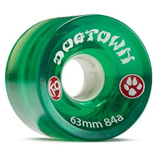Load image into Gallery viewer, Dogtown Wheel 63mm - Clear Lime