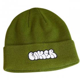 Baker Beanie Bubble Olive Green