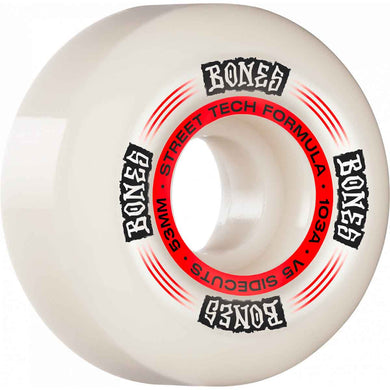 Bones 53mm V5 Sidecut Regulators Wheels White