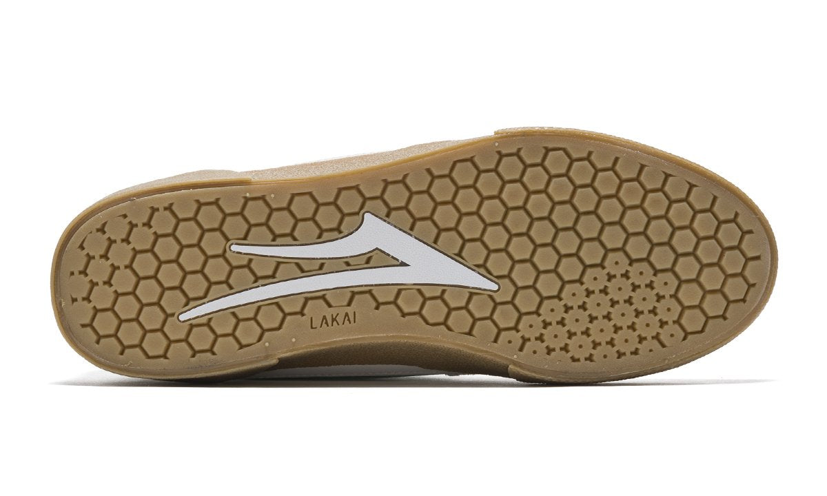 Lakai Cambridge White/Grass/Gum Suede – Precision Skateshop